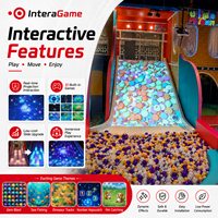 Proyector Interactivo Comercial con Temas Personalizados, Juego de Proyección AR para Áreas de Juego Infantiles y Centros de Entretenimiento Familiar