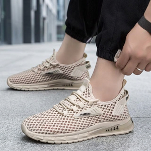 2026 High Quality New Evergreen Knitted Upper Air Cushion Designer Shoes Black - Product Image 3