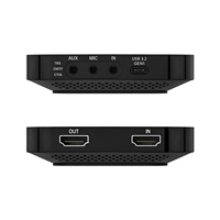 Tarjeta de Captura de Video 4K HDR con Función Loopback para USB Tipo-C, Sin Necesidad de Controladores, Caja de Transmisión de Juegos VRR para Windows/Mac/Linux en Vivo