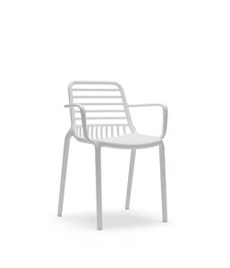 كرسي طعام بسيط عصري ملون رخيص قابل للتكديس بتصميم إيطالي كرسي داخلي وخارجي - Product Image 4