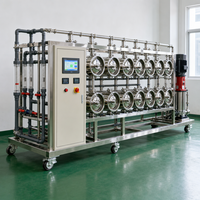 Unité pré-assemblée sur châssis de filtration mécanique en acier au carbone, capacité de 5000 L/heure, garantie 1 an pour le traitement des eaux industrielles