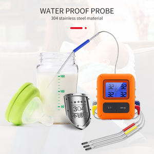 Thermomètre de cuisine numérique en acier inoxydable, pour la maison, la viande, le four - Product Image 4