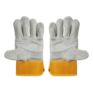 Guanti in pelle di Modulare di mucca all'ingrosso resistenti al calore guanti da lavoro di sicurezza per la saldatura di pelle Modulare mucca - Product Image 4