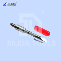 Cuchilla para Plotter RUK RUKDP026 RUKDP027, Cuchilla de Acero de Tungsteno para Plotter, Compatible con Máquinas de Corte RUK e IECHO