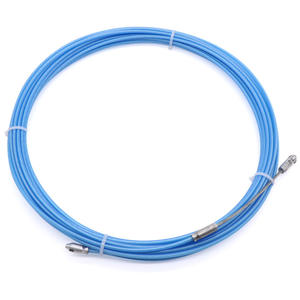 Tirador de alambre de acero recubierto Ysmax de 4 mm, azul, para cableado de conductos eléctricos en paredes - Product Image 2