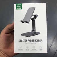 Support de téléphone de bureau pliable intelligent et flexible en alliage d'aluminium pour tablette iPad paresseux Support mobile pour lit ou bureau