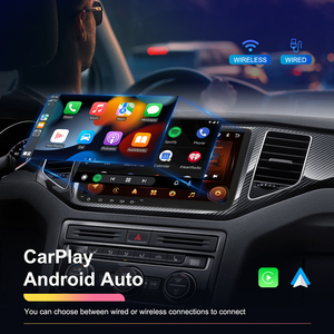 Podofo 9 ''<span class=keywords><strong>android</strong></span> đài phát thanh xe 1 + 32G/2 + 64G Carplay <span class=keywords><strong>Android</strong></span> Auto Car Stereo với GPS Wifi FM RDS cho VW/Skoda/Seat/Passat/Golf - Product Image 2