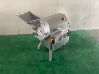 Commerciële aardappelsnijmachine voor frieten, hoge snelheid, stabiel snijden voor snackvoedselverwerkingsbedrijven