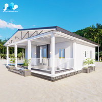 Zhongnan Maisons Préfabriquées Modulaires Détachables 20 PIEDS avec 1, 2, 3 ou 4 Chambres, Conteneur Moderne, Appartement, Mini Maison en Bois, Villa