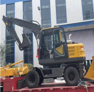 Livraison Gratuite Nouvelle Excavatrice sur Roues de 4 Tonnes, 4,5 Tonnes, 5 Tonnes avec Godet, Moteur et Engrenages – Liste de Prix en Promotion - Product Image 5