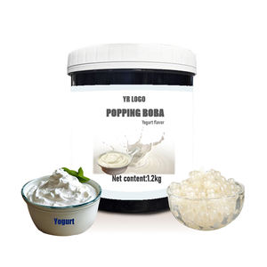 Perlas de Boba de Yogur de Alta Calidad Directo de Fábrica para Bebidas, Bolsa de Azúcar - Fabricante Confiable, Ingredientes Personalizables para Té de Burbujas - Product Image 2