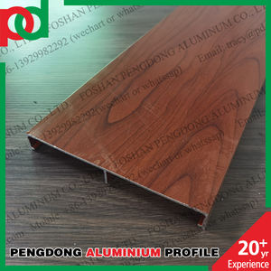 Perfiles de Aluminio L20 y L25 con Colores Populares de Imitación Madera para Ventanas y Puertas - Product Image 5