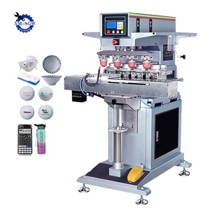 Impresora de almohadilla barata de 4 colores, precio más bajo, Robot de rodillo, borrador automático, máquina de impresión de almohadilla sanitaria para suela de zapato, plantilla de guante de talón - Product Image 1