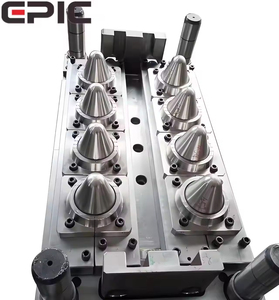 Moules <span class=keywords><strong>professionnels</strong></span> personnalisés à 8 cavités pour préformes de bouteilles et pots en plastique à col large, à canaux chauds et froids - Product Image 1