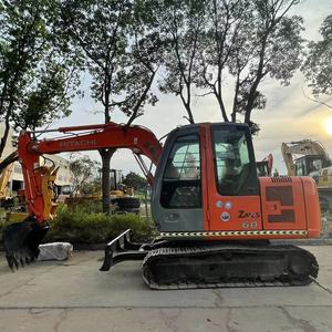 Mini pelle sur chenilles hydraulique HITACHI ZX60 6 tonnes d'occasion de haute qualité avec composants de roulement à noyau à Shanghai - Product Image 3