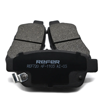 REFER Véritable Qualité Nouveau Système De Freinage De Voiture Semi Métallique En Céramique Auto Plaquettes De Frein pour ACURA HONDA D1103 43022SJCA00 Pickup Truck