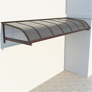 <span class=keywords><strong>Tettoia</strong></span> Impermeabile a Forma di R <span class=keywords><strong>per</strong></span> Balcone, <span class=keywords><strong>Copertura</strong></span> <span class=keywords><strong>per</strong></span> Finestre, Tenda da Esterno con Pannelli in Policarbonato - Product Image 2