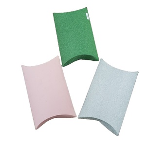 Wholesale custom hair pillow boxes bundle wig packaging box for hair extension packaging