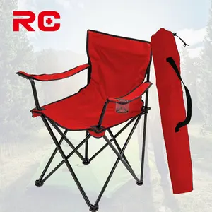 Proveedor OEM fácil de llevar ajustable plegable Picnic Camping pesca silla