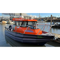Bateau à moteur en aluminium soudé, bateau de pêche, petits bateaux de pêche à vendre