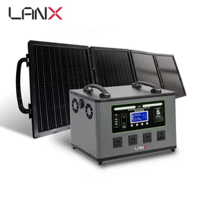 Station d'alimentation portable extérieure 3000W 110V 220V, batterie lithium-ion, protection contre les surcharges, stockage d'énergie haute puissance, charge - Product Image 1