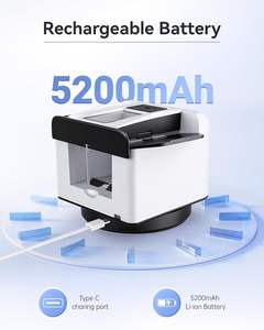 Mélangeur et distributeur de cartes automatique 2-en-1, 2 jeux, rotation à 360°, rechargeable, pour <span class=keywords><strong>UNO</strong></span>, Poker, <span class=keywords><strong>Phase</strong></span> <span class=keywords><strong>10</strong></span> avec 12 joueurs - Product Image 5