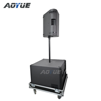 Système de sonorisation portable pour mosquée, enceinte combo line array 15 pouces 15X/KA18 néodyme, caisson de basses 18 pouces, son surround.