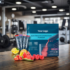Poudre d'hydratation électrolytique de marque privée |   Formule de reconstitution énergétique aux saveurs personnalisées pour enfants et adultes - Product Image 1