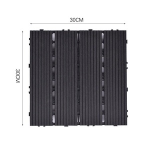 Terrasse en WPC résistant à l'humidité, terrasse en teck composite, terrasse extérieure, caractéristiques clés du revêtement de terrasse - Product Image 1