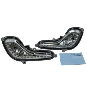 Feux de jour à LED gauche et droit StarNav, ensemble de phares avant à LED, feux de croisement pour Hyundai Accent 2012-2017 - Product Image 1