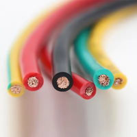 Fil électrique en cuivre isolé en PVC résistant au feu, monoconducteur 450/750V pour appareils électroménagers et circuits de prises