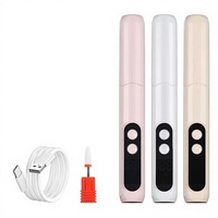Ponceuse à ongles électrique professionnelle, machine de manucure, outil de retrait des cuticules, portable pour usage domestique, rechargeable longue durée, fabriqué en Chine