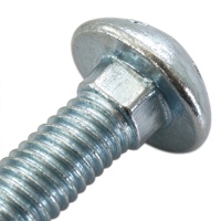 Boulon à tête champignon à col carré M60 en acier zingué brillant DIN603, boulon à tête ronde, fixations, vente en gros, OEM