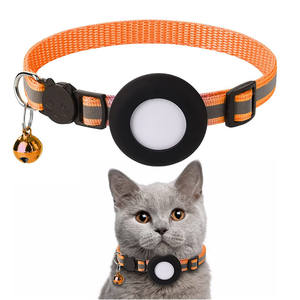 Directo de fábrica Nylon Air <span class=keywords><strong>Tag</strong></span> Stand <span class=keywords><strong>Dog</strong></span> Cat Collar Venta caliente reflectante con hebilla de seguridad impermeable Apple Air <span class=keywords><strong>Tag</strong></span> Compatible - Product Image 6