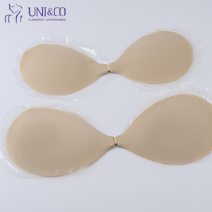 Cómodo 100% silicona Sexy no adhesivo reutilizable pezón almohadilla silicona pezón cubierta sujetador - Product Image 2