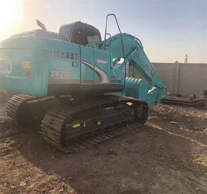 Kobelco เครื่องขุดดิน SK200รถตักดินระบบไฮดรอลิกตีนตะขาบขนาดใหญ่0.8เมตร114kw - Product Image 2
