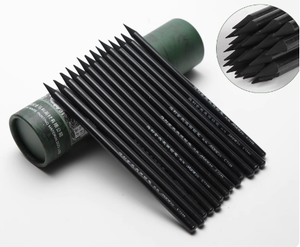 Maries-Stylo à charbon de bois professionnel peint à la <span class=keywords><strong>main</strong></span>, fournitures d'art souple en métal pour dessiner des croquis au <span class=keywords><strong>fusain</strong></span> - Product Image 5