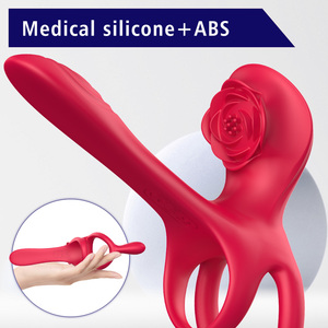 Erkek prostat titreşimli masaj aleti silikon su geçirmez g-spot stimülatör yapay Penis App uzaktan Penis halka seks oyuncakları erkekler için - Product Image 5