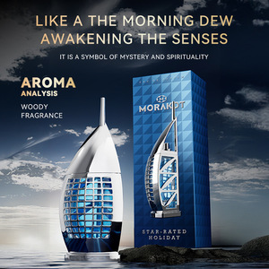 น้ำหอม <span class=keywords><strong>Morakot</strong></span> Star-rated Holiday Eau De Parfum Spray 75 มล. กลิ่นไม้หอม ยูนิเซ็กส์ สดชื่นเป็นธรรมชาติ ติดทนนาน เป็นมิตรต่อสิ่งแวดล้อม หรูหรา นำเข้าจากต่างประเทศ - Product Image 1