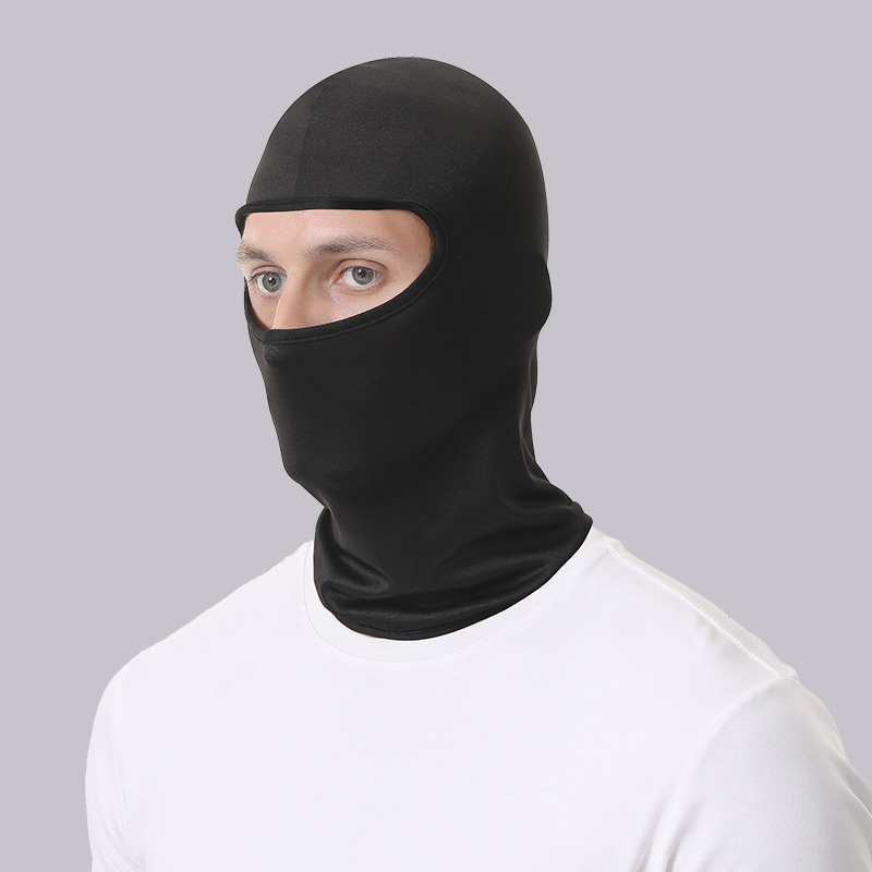Casque à trou unique [Noir]