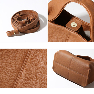 原创厂家真皮女式手提包奢华批发女包女士肩背包设计师款 - Product Image 3