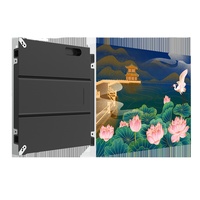 P1.66 640*480mm SMD Video papan reklame tanda LED besar Panel dinding kabinet modul Digital Signage dan layar Display