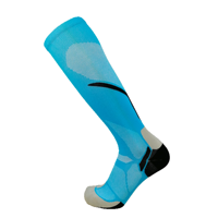 Chaussettes de football pour hommes en polyester avec logo personnalisé, respirantes, anti-humidité, soutien de la voûte plantaire, chaussettes de sport athlétiques