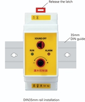Capteur IoT YC 5803 A-LC1A, contrôleur de détection de fuite d'eau RS485 avec réglage de la sensibilité, précision de 100%, temps de réponse de 1 à 2 secondes