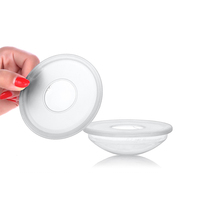 Vente directe d'usine dispositif de stockage de lait maternel manuel collecteur de lait maternel soutien-gorge avec matériau en silicone alimentation soutien-gorge en Gel de silice