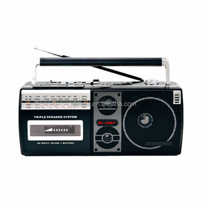 Radio Portatile <span class=keywords><strong>Vintage</strong></span> Rx-M71Usb M70 M-71U con Lettore di Cassette USB, Radio FM AM SW a 4 Bande con MP3 Ricaricabile - Product Image 6