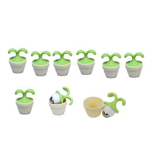 Masaje en maceta, masajeador de plántulas de flores bonitas, crema para ojos, masaje de compresa con rodillo, Bola de robo - Product Image 5