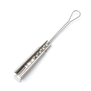 <span class=keywords><strong>Pince</strong></span> à fil téléphonique en acier inoxydable pinces de suspension de câble électrique - Product Image 4