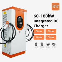 Nouvelle station de recharge rapide pour véhicules électriques DC 120kW 180kW 240kW 360kW CCS2 GBT CHADEMO OCPP1.6J 380V 400A commerciale