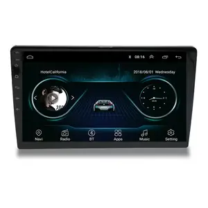 2.5D screen double 2 din android 10 inch car video with wifi gps navigation car radio dvd player